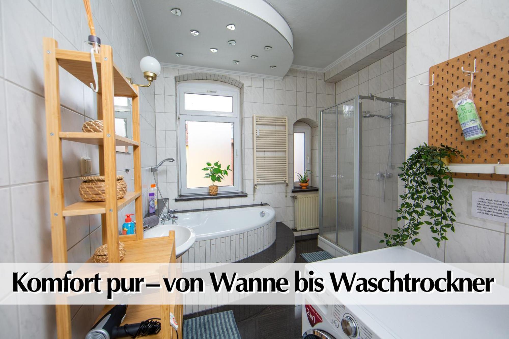 80M2 3R Wohnung Mit Privatem Parkplatz, Kingsize Betten, Smart-Tv, Etc Эрфурт Экстерьер фото