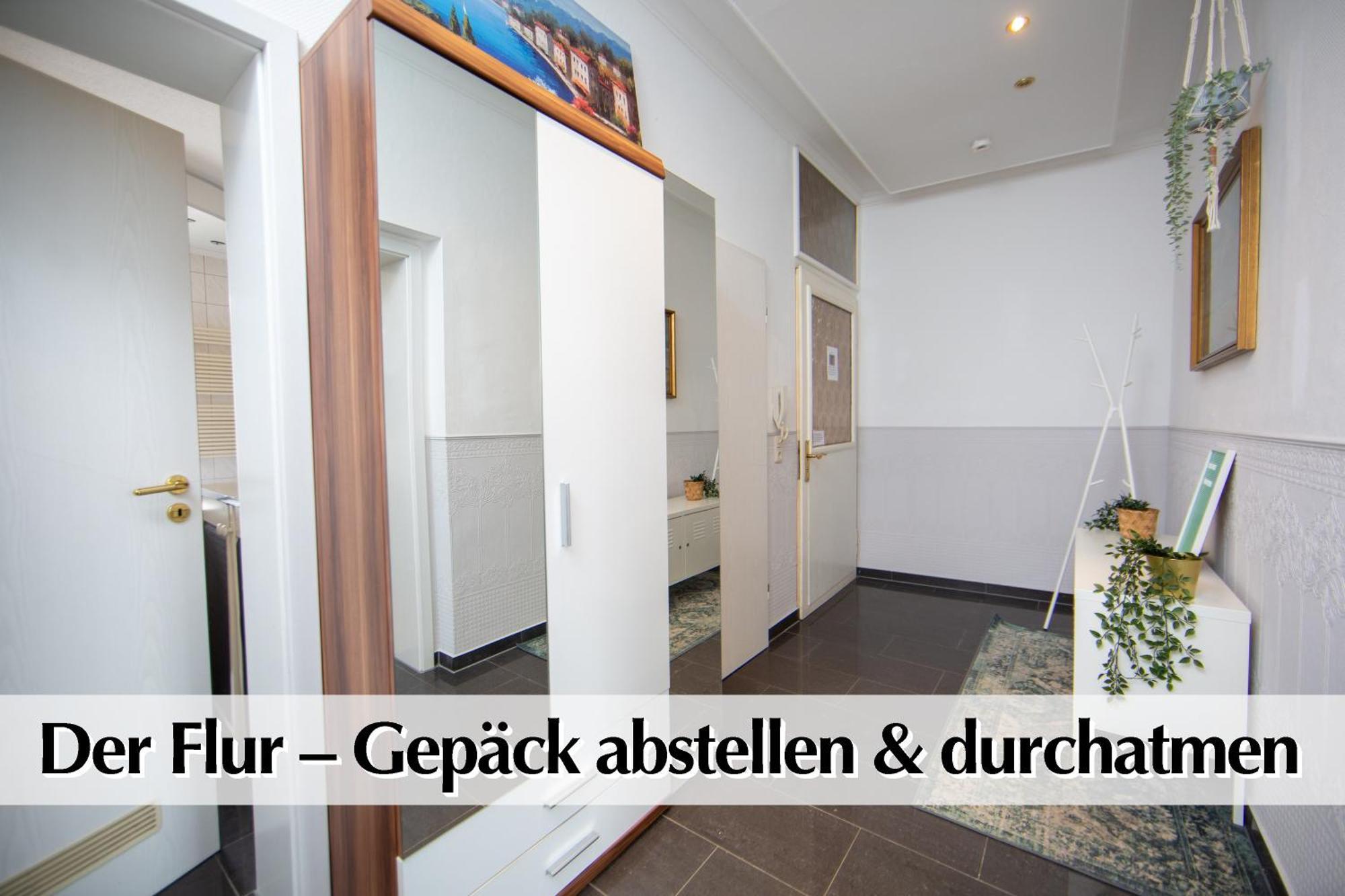 80M2 3R Wohnung Mit Privatem Parkplatz, Kingsize Betten, Smart-Tv, Etc Эрфурт Экстерьер фото
