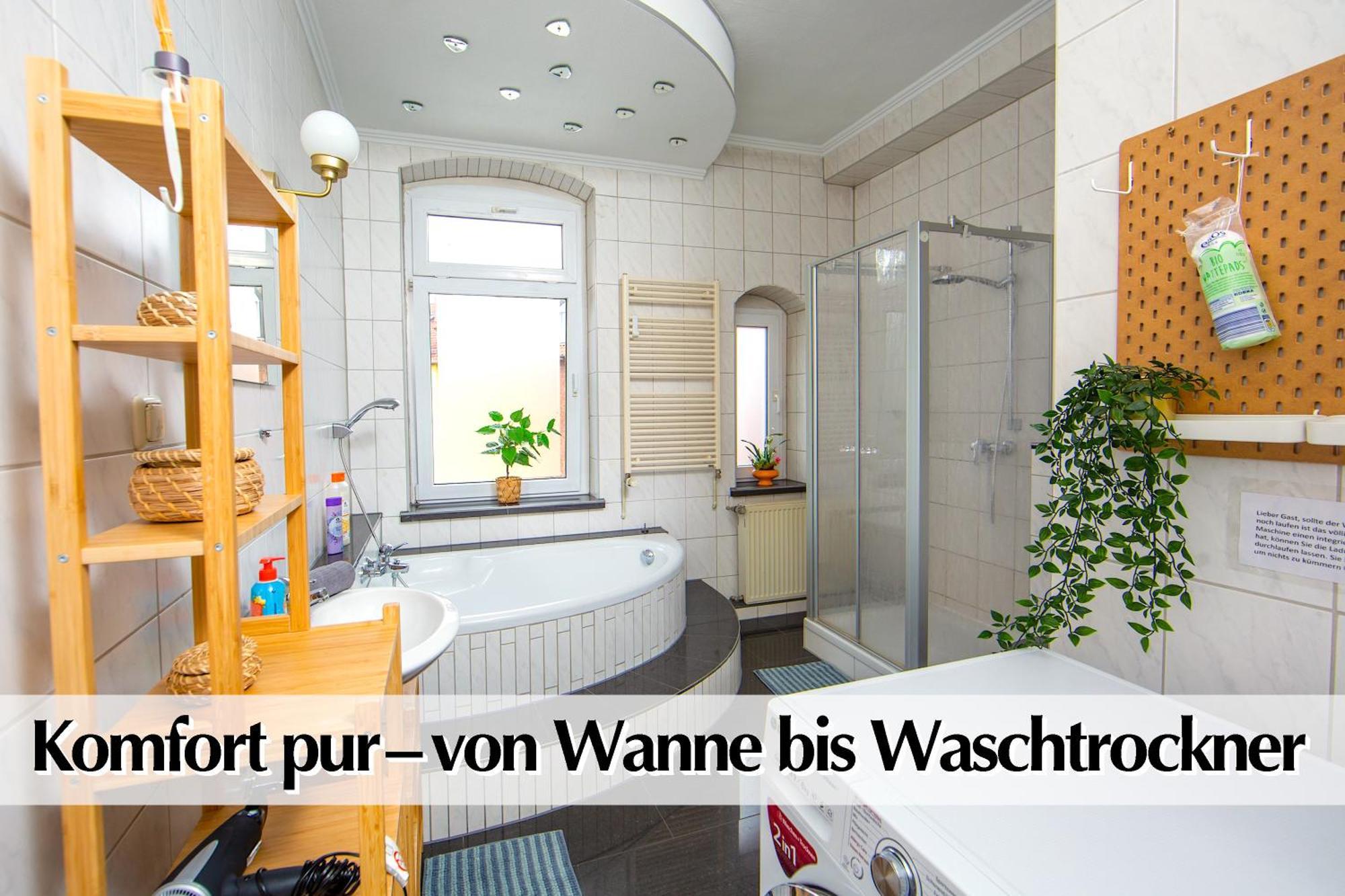 80M2 3R Wohnung Mit Privatem Parkplatz, Kingsize Betten, Smart-Tv, Etc Эрфурт Экстерьер фото